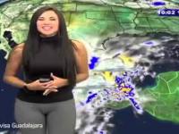  Susana Almeida...w tle mapa pogody
