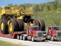 Transportowanie wielkogabarytowych ciężarówek. Epickie niepowodzenia