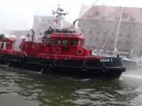 Baltic Sail Gdańsk -statek strażak.