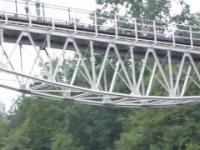 Odrestaurowany most kolejki wąskotorowej - Koronowo