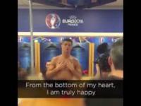Wzruszająca przemowa Cristiano Ronaldo po wygraniu EURO 2016
