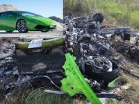 Lamborghini Huracan crash at 300 km/h