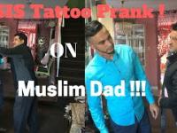 ISIS Tattoo Prank on Muslim Dad!!!