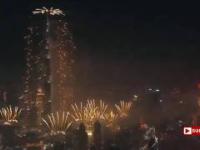 Powitanie Nowego Roku w Dubaju 2017/ New Year Fireworks in Dubai 2017