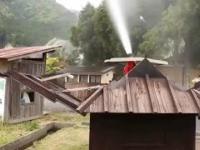 Automatyczny system gaśniczy w japońskiej wiosce
