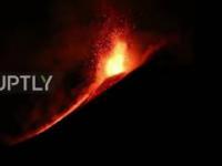 Włochy: erupcja wulkanu Etna