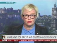 Polish girl on BBC feels Scotland is holding her hand in Brexit reassurance