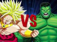 Brolly LSSJ Vs. Incredible Hulk / Who Wins?