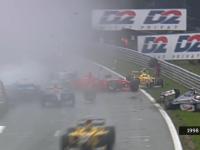 F1 Grand Prix Belgii 1998 - Rzeź, demolka na torze i wściekłość Schumachera