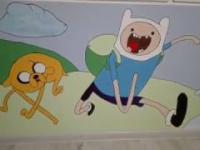 Pora na Przygodę, Wall Mural Painting, Malowanie na ścianie, Adventure Time, Zrób to Sam