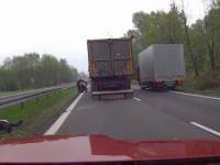 Wypadek motocyklowy na DK-1 w Czechowicach-Dziedzicach