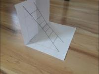 Jak narysować drabine w 3D- How to draw a 3D ladder-trick art - YouTube