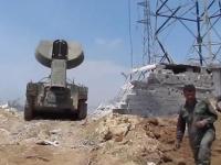 UR-77 Meteoryt toruje drogę w syryjskim mieście