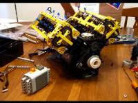 Odpalanie silników z klocków Lego // Lego engines start up