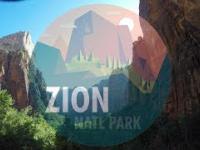 Piękny Zion National Park w USA