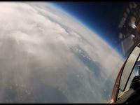 MIG-29 w stratosferze