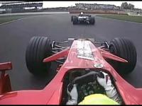 Ferrari vs BMW - Massa vs KUBICA F1 2007 GP W. Brytanii