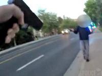 Policjanci z Colorado, interwencja ws. bandziorka z kosą
