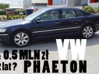 Volkswagen PHAETON V10 TDI - czyli jak stracić 0.5 MLN zł w 12 lat?
