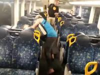 Pobili się w pociągu do Sydney, ale finał tego zajścia był  nieoczekiwany