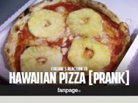 Reakcje Neapolitańczyków na pizzę z ananasem