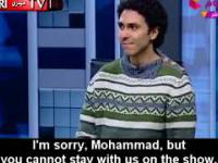Ateista w egipskim studiu telewizyjnym
