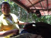 ciekawy środek transportu po Kambodży