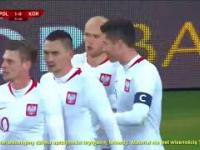 Robert Lewandowski GOL dla Polski! 1-0! Polska vs Korea Południowa Mecz Towarzyski 27.3.2018