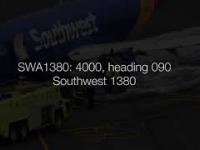 Silnik Boeinga 737 eksplodował w powietrzu. Rozmowa załogi z kontrolą lotów