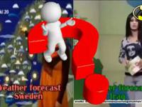 Telewizyjna prognoza pogody w Szwecji i Iraku