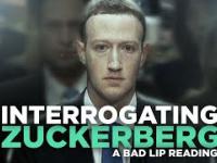 Przesłuchanie Zuckerberga, gdy próbujesz czytać tylko z ruchu ust
