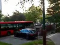 Autobus widmo rozbija się w Bratysławie