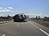 Wypadek ciężarówki na trasie DK-81 w Drogomyślu