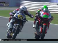 Wyścig Moto2: Fenati wciska przedni hamulec w motocyklu Manziego