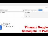 Tłumaczenie języka somalijskiego na polski...
