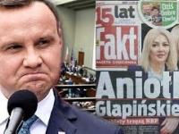 Andrzej Duda komentuje zarobki asystentki Glapińskiego w NBP 08.01.2018