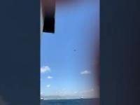 Wiatr rzuca samolotem Gibraltar