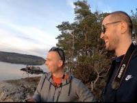 Test krzywizny Ziemi na jeziorze Wetter w Szwecji