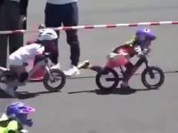 W końcu dobra rywalizacja rowerowa dla dzieci