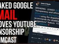 Wyciek maili z googla potwierdza CENZURĘ prawicowych kanałów na youtube! AFERA!