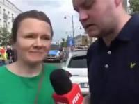Ups! Nie wyszedł Mediom Narodowym wywiad na żywo (Marsz Równości, Białystok)