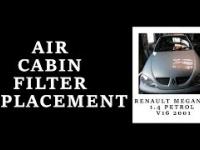Renault Megane I - Wymiana filtra kabinowego