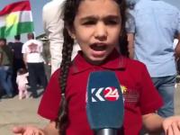 Mała Kurdyjka prosi o zatrzymanie tureckiego ataku „Proszę, proszę zatrzymajcie tę wojnę”