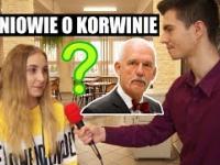 Co uczniowie myślą o Januszu Korwin-Mikke?