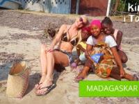 Madagaskar 1 - Wyspa Nosy Be, lokalna wioska, dzieci i knajpa 4K