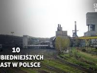 10 Najbiedniejszych miast w Polsce