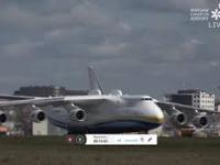 Lądowanie AN-225 Mrija. Warszawa Lotnisko Chopina