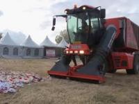 Idealna maszyna do czyszczenia obszarów po festiwalach