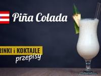 Pina Colada - egzotyczny drink z ananasem - krok po kroku