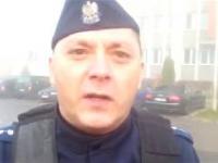 Zbój w mundurze policjanta RP. Nazywa się P. Sałkowski. Ciechanów